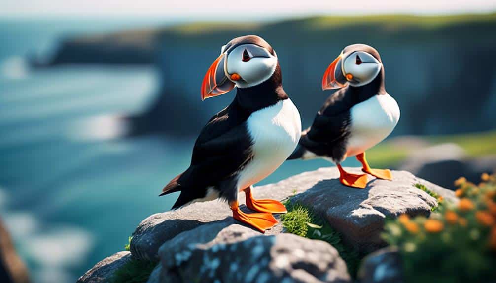 adorable and charismatic seabirds