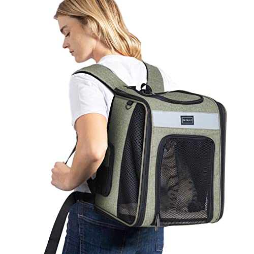 Petsfit Pet Backpack Carrier for Small Dog and Cats
